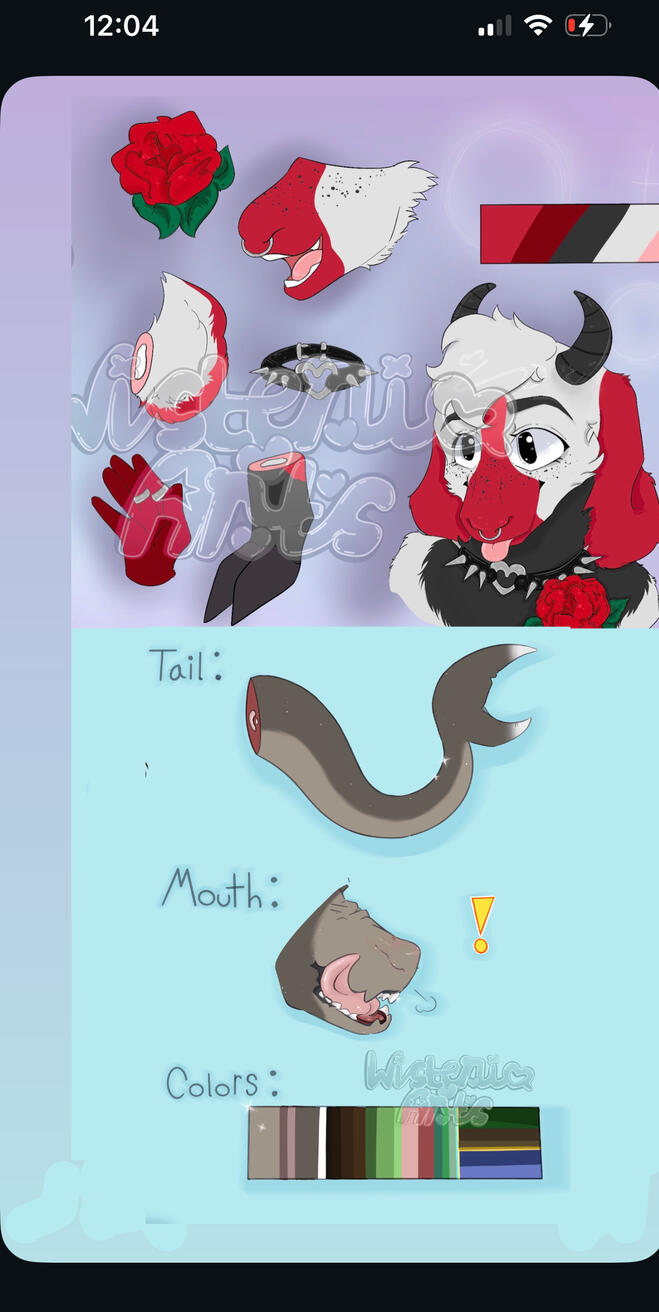(example of sidebar details & colors shown)